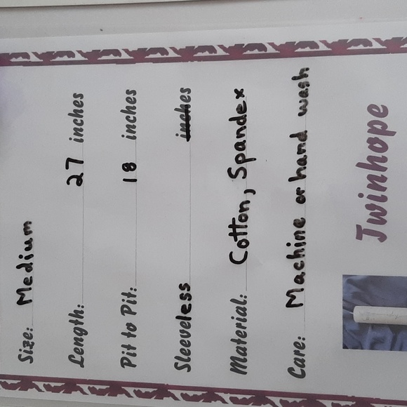 Dynamite t-shirt. Sleeveless Size Medium. Pink/orange. - Picture 11 of 11